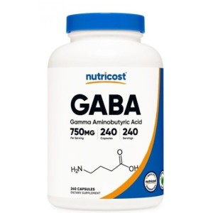 Nutricost GABA 750 мг / 240 капсули
