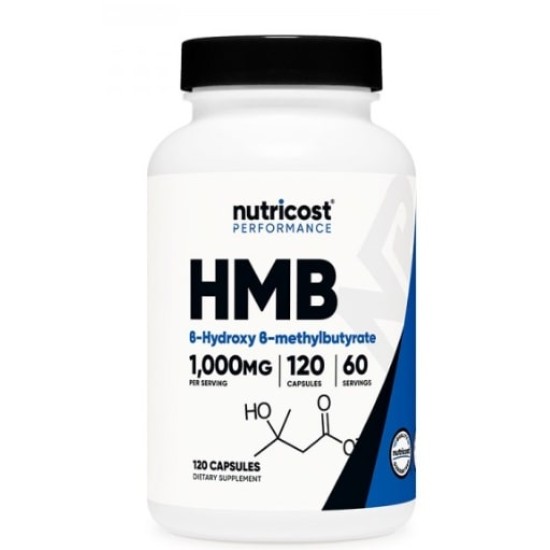 Nutricost HMB 500 мг / 120 капсули на супер цена
