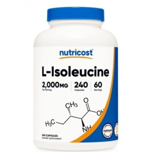 Nutricost L-Isoleucine 500 мг / 240 капсули