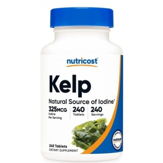 Nutricost Kelp 325 мкг / 240 таблетки на супер цена