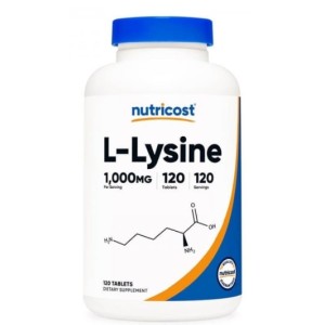 Nutricost L-Lysine 1000 мг / 120 таблетки