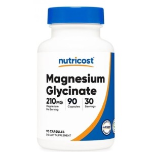 Nutricost Magnesium Glycinate 210 мг / 90 капсули