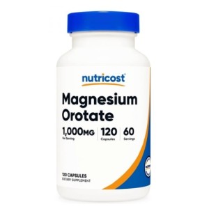 Nutricost Magnesium Orotate 1000 мг / 120 капсули