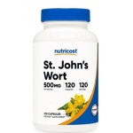 Nutricost St. John's Wort 500 мг / 120 капсули на супер цена