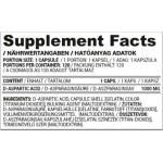 Nutriversum DAA Dark | D-Aspartic Acid 1000 mg - 120 caps / 120 servs на супер цена
