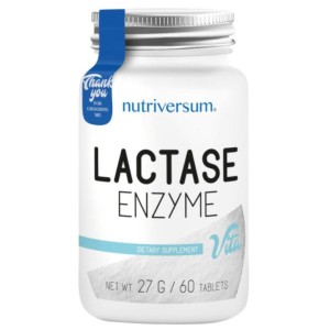 Nutriversum Lactase Enzyme - 60 tabs / 60 servs