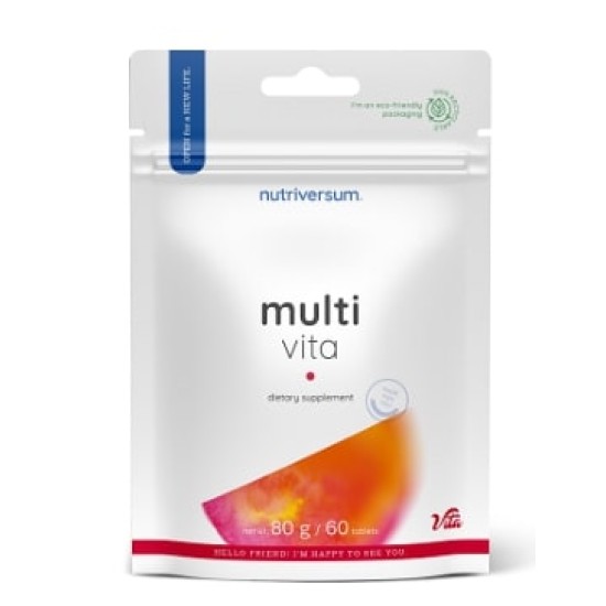 Nutriversum Multi Vita | Complex Multivitamin Formula - 60 tabs / 30 serv на супер цена