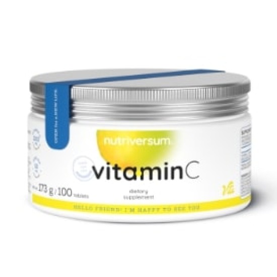Nutriversum Vitamin C 1000 | with Rose Hips - 100 tabs / 100 servs на супер цена