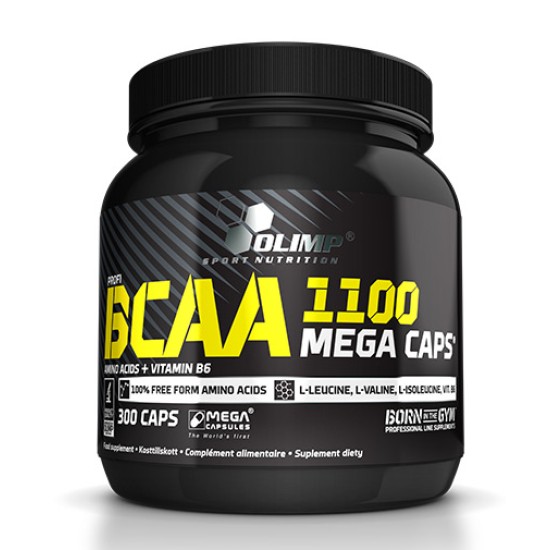 Olimp BCAA Mega Caps 1100 300 капсули на супер цена