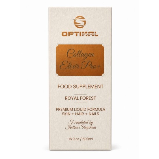 Optimal Supplements Collagen Elixir Pro+ 500 мл на супер цена