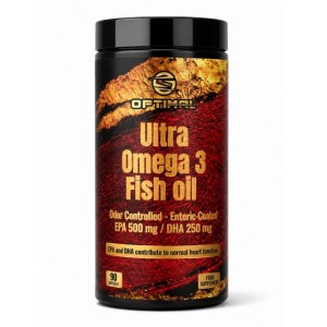 Optimal Supplements Ultra Omega 3 Fish Oil 90 гел капсули