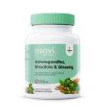 Osavi Ashwagandha + Rhodiola & Ginseng 60 капсули на супер цена