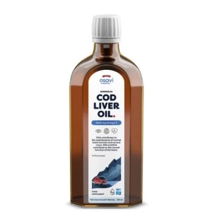 Osavi Norwegian Cod Liver Oil | Different Flavors Liquid Omega 250 мл