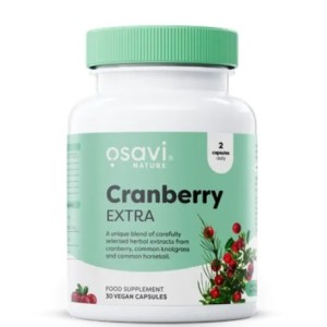 Osavi Cranberry EXTRA 700 мг | with Common Knotgrass & Horsetail 30 капсули
