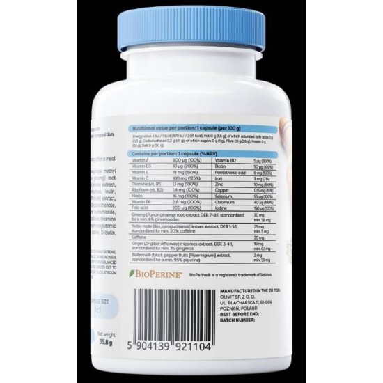 Osavi Multivitamin with Yerba Mate 90 капсули на супер цена