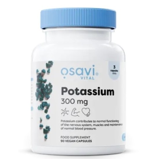 Osavi Potassium Citrate 300 мг / 90 капсули на супер цена