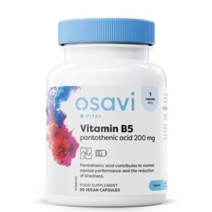Osavi Vitamin B5 | Pantothenic Acid 200 мг / 90 капсули