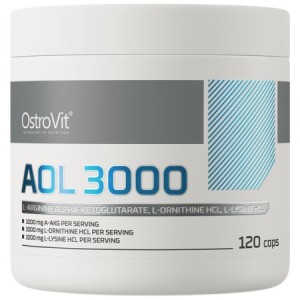 OstroVit PHARMA AOL / Arginine Ornithine Lysine / 120 капсули