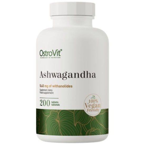 OstroVit Ashwagandha Extract 375 mg / 200 Tabs на супер цена