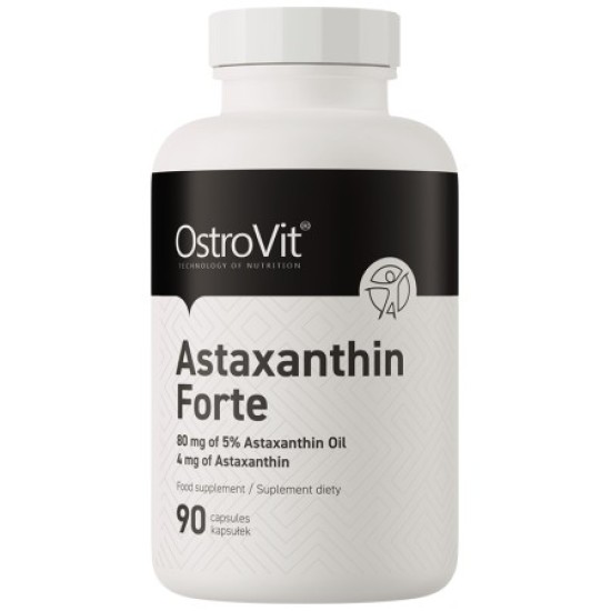 OstroVit Astaxanthin Forte 4 мг / 90 гел капсули на супер цена