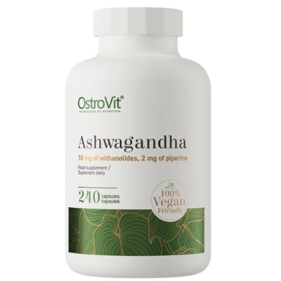 OstroVit Ashwagandha Root Extract 139 мг / 240 капсули на супер цена