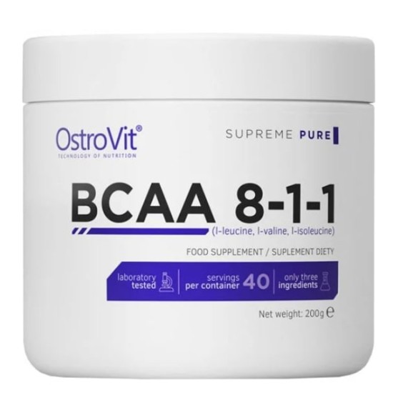 OstroVit BCAA 8:1:1 Powder 200 гр на супер цена