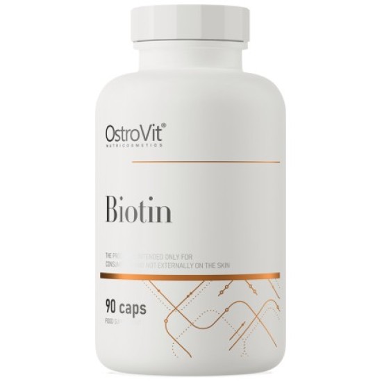 OstroVit Biotin 2500 мг / Vege 90 капсули на супер цена