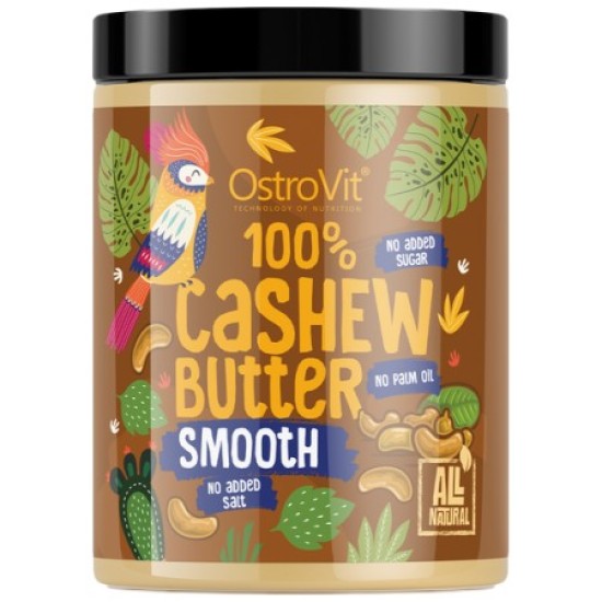 OstroVit 100% Cashew Butter Smooth - 1000g на супер цена
