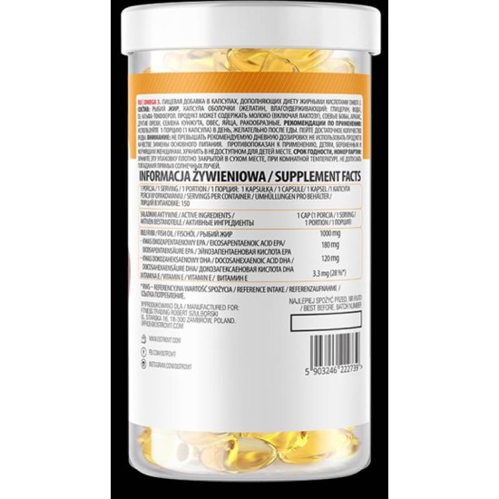OstroVit CLA 1000 150 Гел капсули / 150 Дози на супер цена