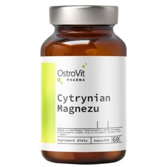 OstroVit Pharma Magnesium Citrate 60 капсули на супер цена