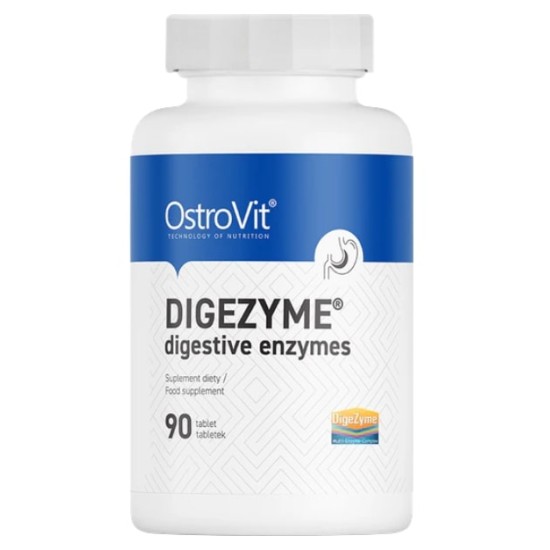 OstroVit DigeZyme® | Digestive Enzyme Complex Patent 90 таблетки на изгодни цени OstroVit DigeZyme® | Digestive Enzyme Complex Patent 90 таблетки на супер цена