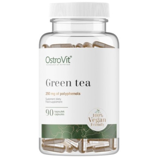 OstroVit Green Tea 500 мг / Vege 90 капсули на супер цена