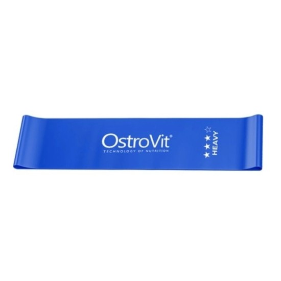OstroVit Непрекъснат тренировъчен ластик Heavy / Син на супер цена