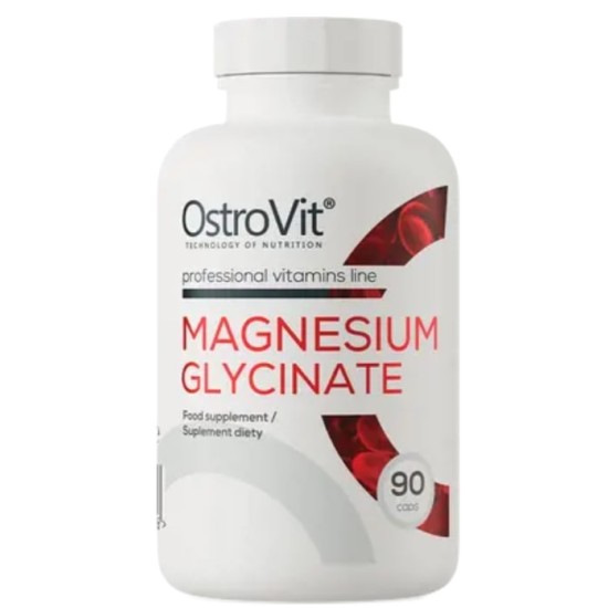 OstroVit Magnesium Glycinate | 400 мг Serving of Magnesiuim Bisglycinate 90 капсули на супер цена