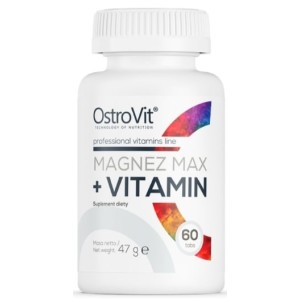 OstroVit Magnez MAX + Vitamin 60 таблетки