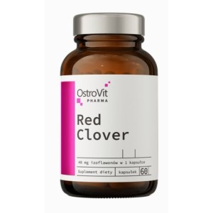 OstroVit Red Clover 500 mg | with 8% Isoflavones 60 капсули