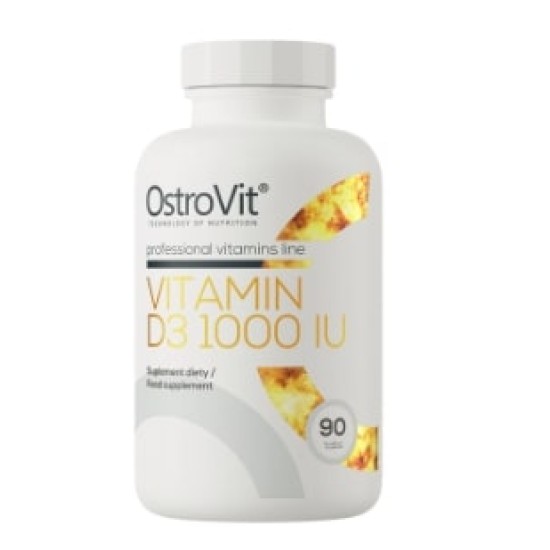 OstroVit Vitamin D3 1000 IU 90 таблетки на супер цена