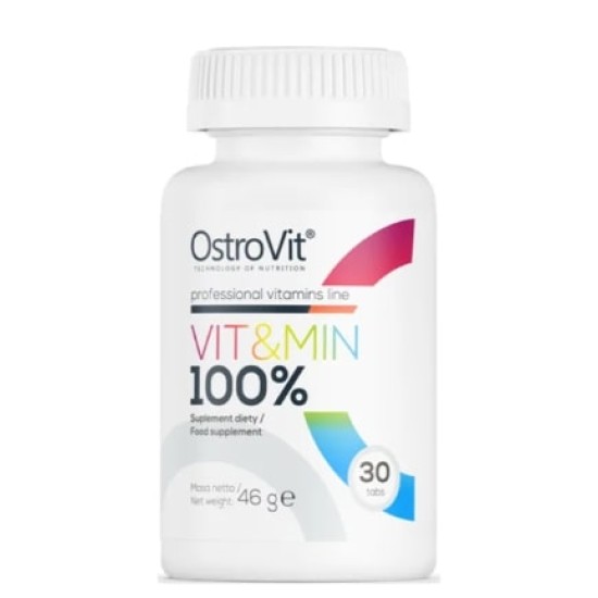 OstroVit 100% Vit&Min 30 таблетки на супер цена