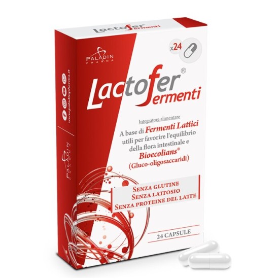 Paladin Pharma Lactofer Fermenti 24 капсули на супер цена