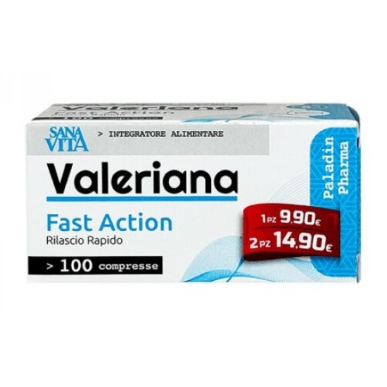 Paladin Pharma SanaVita Valeriana 135 мг / 100 таблетки на супер цена
