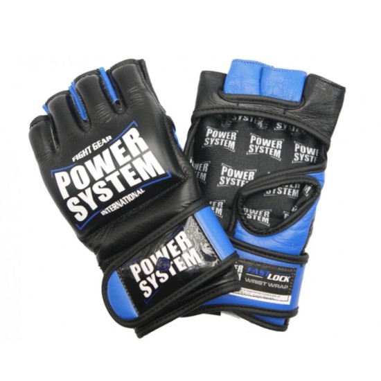 Power System MMA Gloves Katame Evo - Blue - MMA Ръкавици на супер цена