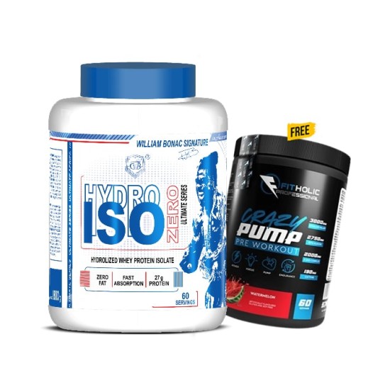 William Bonac ISO HYDRO ZERO ULTIMATE + Crazy Pump FREE на супер цена