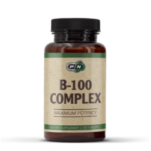 PURE NUTRITION - VITAMIN B-100 COMPLEX SUSTAINED RELEASE - 50 TABLETS PURE NUTRITION - VITAMIN B-100 COMPLEX SUSTAINED RELEASE - 50 TABLETS
