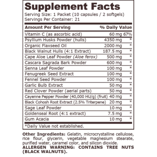 PURE NUTRITION - CLEANSE PACK - 21 PACKETS на супер цена