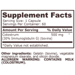 PURE NUTRITION - COLOSTRUM - 60 CAPSULES на супер цена