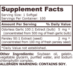 PURE NUTRITION - GARLIC & PARSLEY - 100 SOFTGELS на супер цена