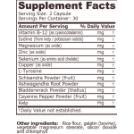 PURE NUTRITION - THYROID SUPPORT - 60 CAPSULES на супер цена