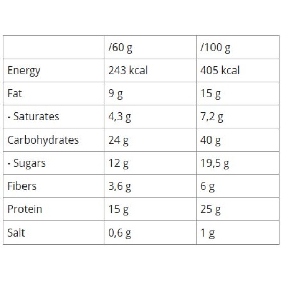 QNT Sport Nutrition Protein Cookie 12x60 гр на супер цена