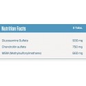 QUAMTRAX NUTRITION Glucosamine Condroitin & MSM / 90 таблетки на супер цена
