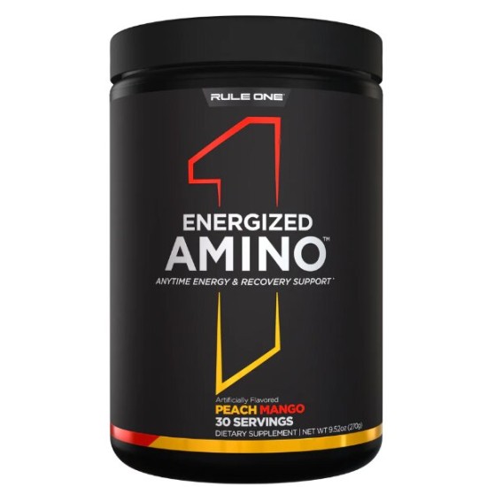 RULE ONE Energized Amino | with Natural Caffeine 270 гр на супер цена
